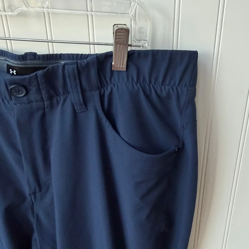 (202) Under Armour Navy Stretch Performance Chinos